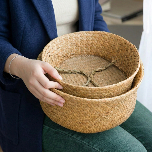 Panier à Linge Sable