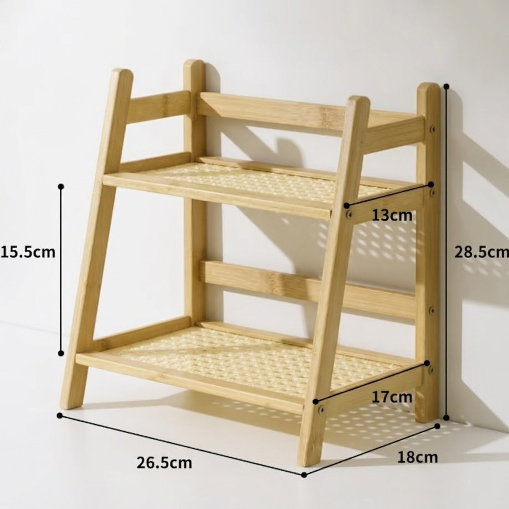 Etagère de Salle de Bain Cannelle