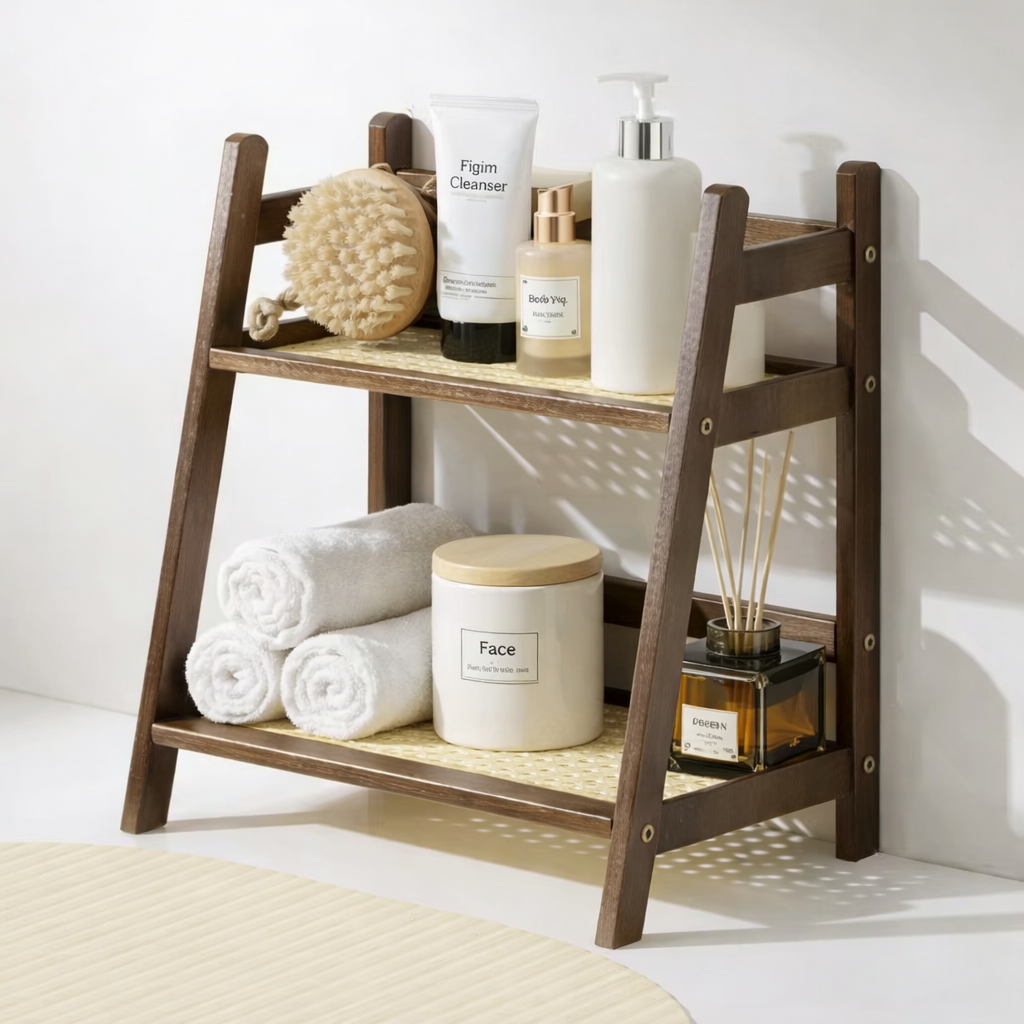 Etagère de Salle de Bain Cannelle