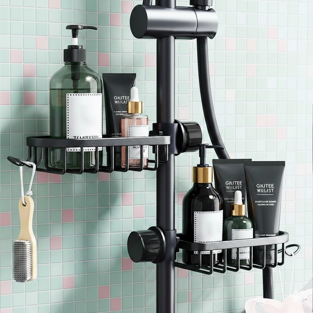 Étagère de Douche Rail