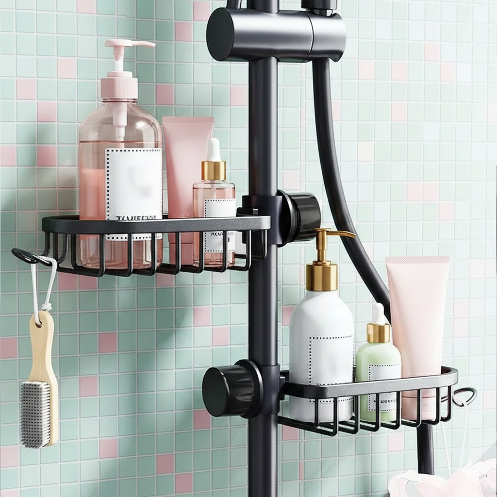 Étagère de Douche Rail