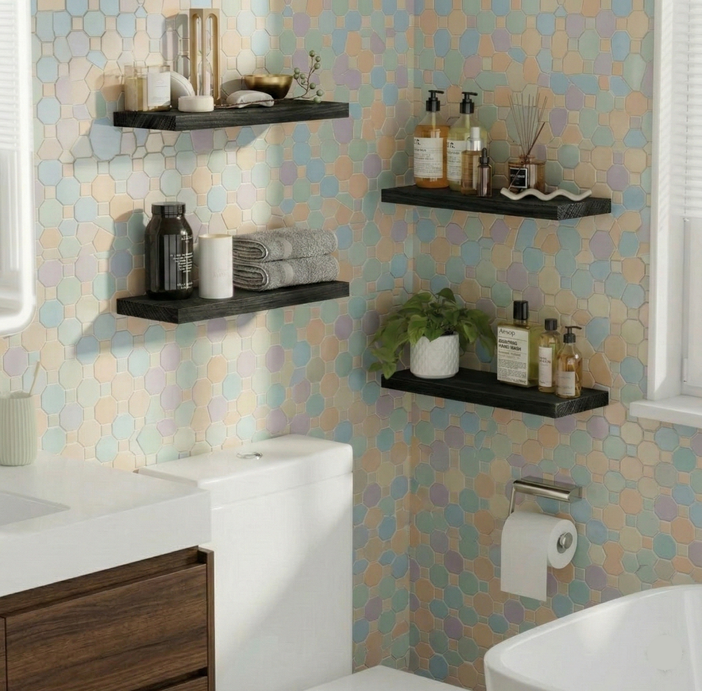 Etagère de Salle de Bain Alliance