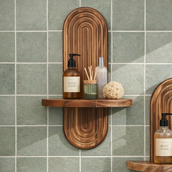 Etagère de Salle de Bain Pampa