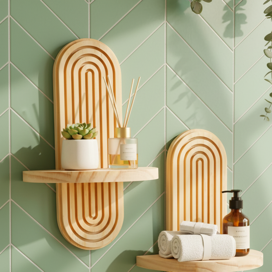 Etagère de Salle de Bain Pampa