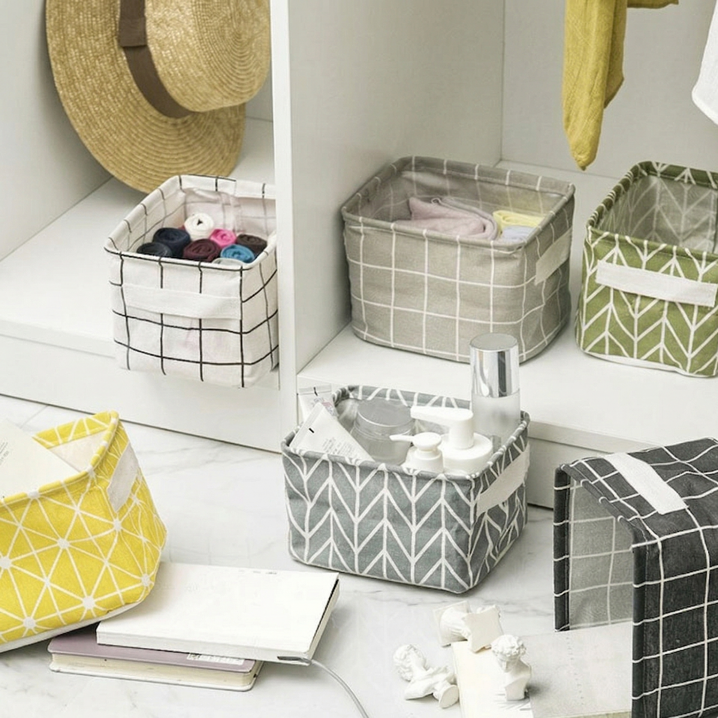 Panier de Rangement Plume