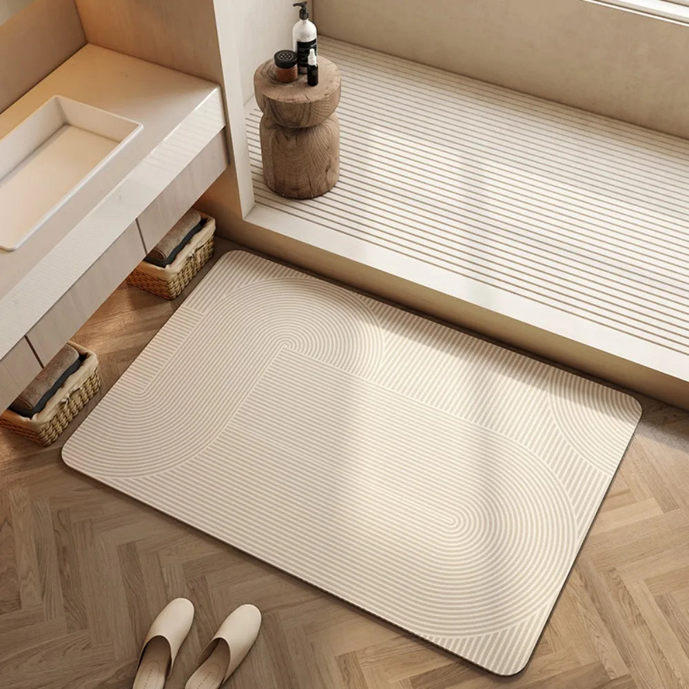 Tapis de Salle de Bain Tatami Doux