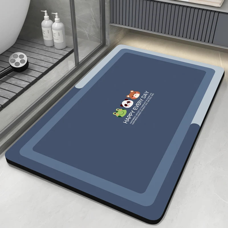 Tapis de Salle de Bain Diatomite Kids | Funny