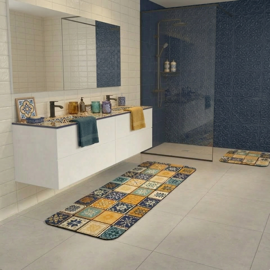 Tapis de Salle de Bain Mandala