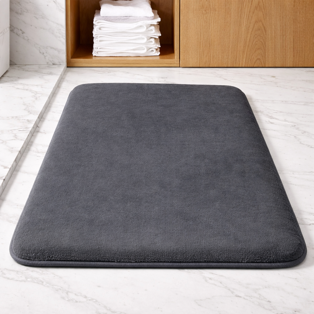 Tapis de Salle de Bain Velours