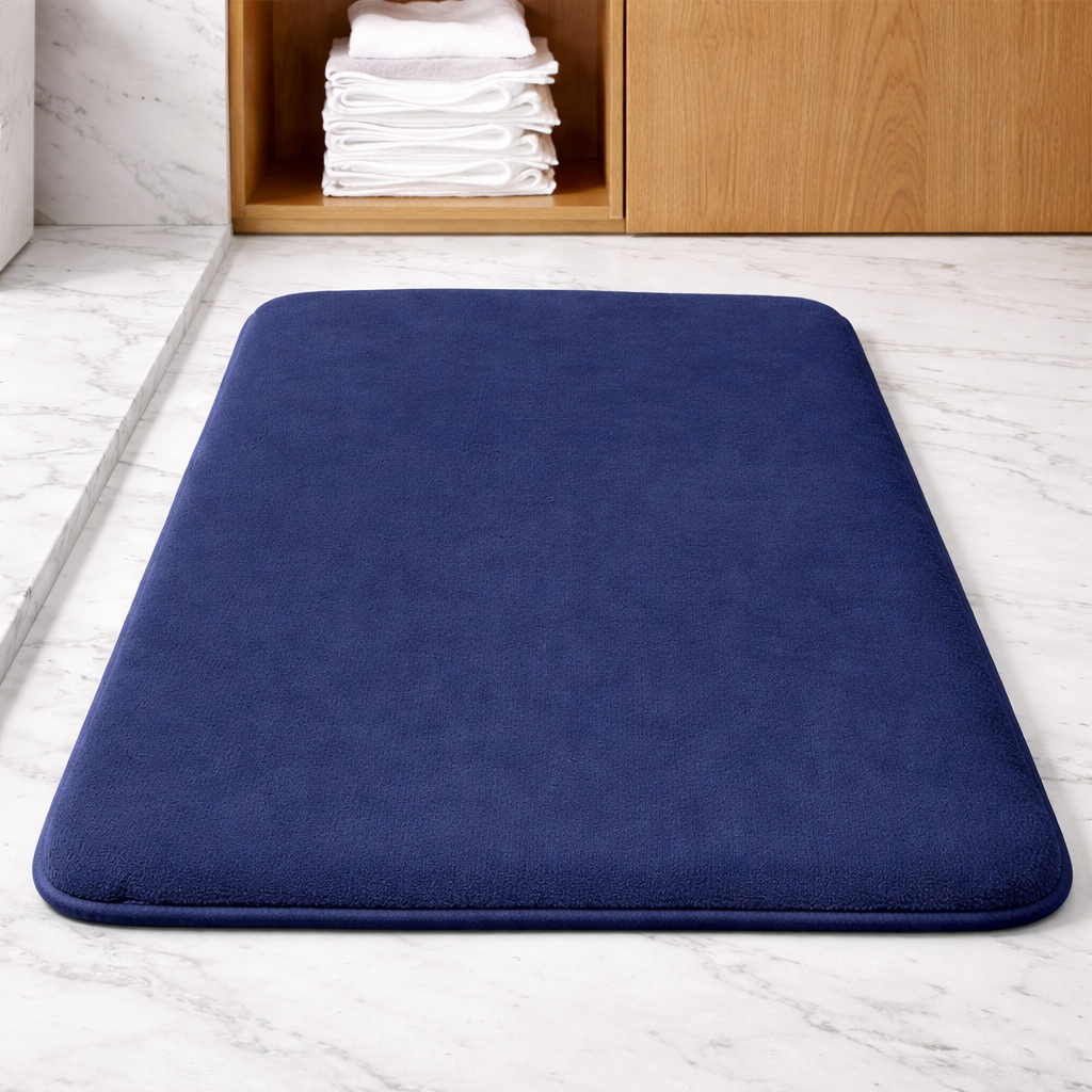 Tapis de Salle de Bain Velours
